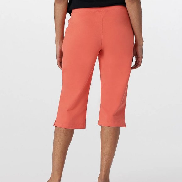 Denim & Co Active TALL Duo Stretch Skimmer Pants with Pockets 12105 - Picture 2 of 3